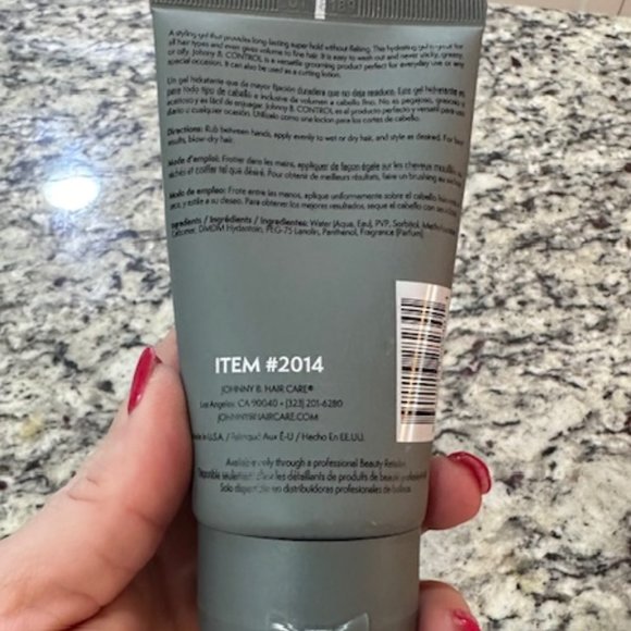 Johnny B Styling Cream NWT - Picture 2 of 5